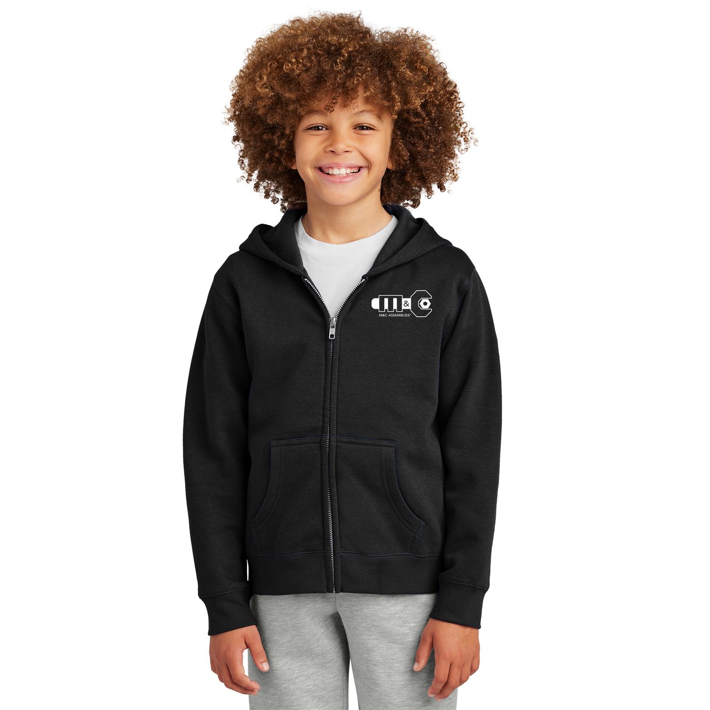 District® Youth/Kids V.I.T.™ Fleece Full-Zip Hoodie