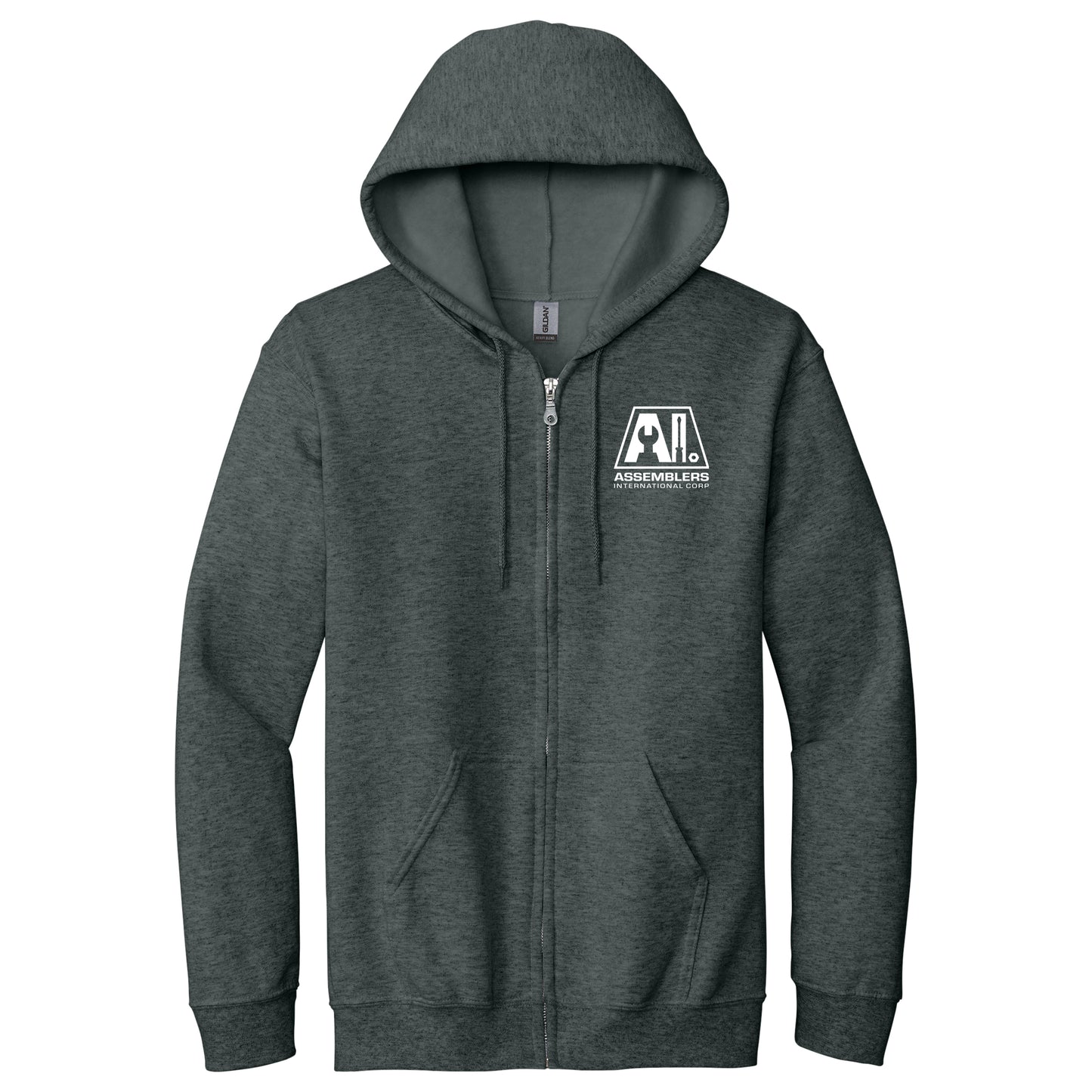 Full-Zip Hooded Sweatshirt - AI