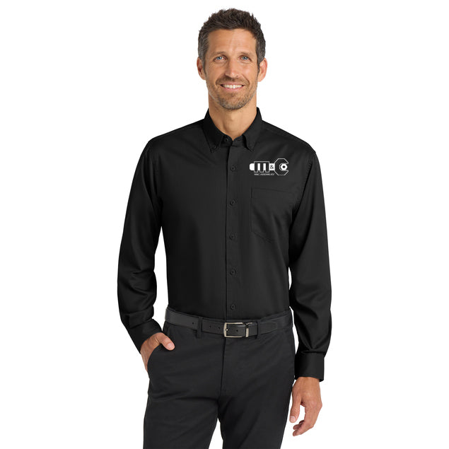 SuperPro™ Twill Dress Shirt Long-Sleeve-AM Men's