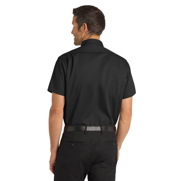 SuperPro™ Twill Dress Shirt Short-Sleeve-AM Men's