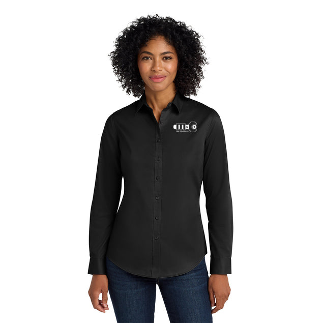 SuperPro™ Twill Dress Shirt Long-Sleeve-AM Women's