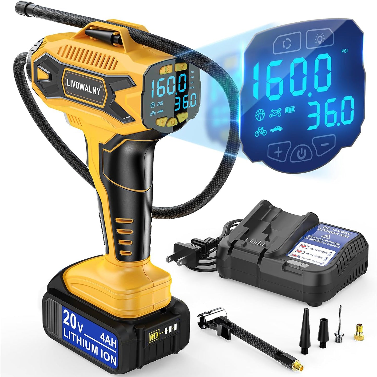 Tire Inflator Air Compressor