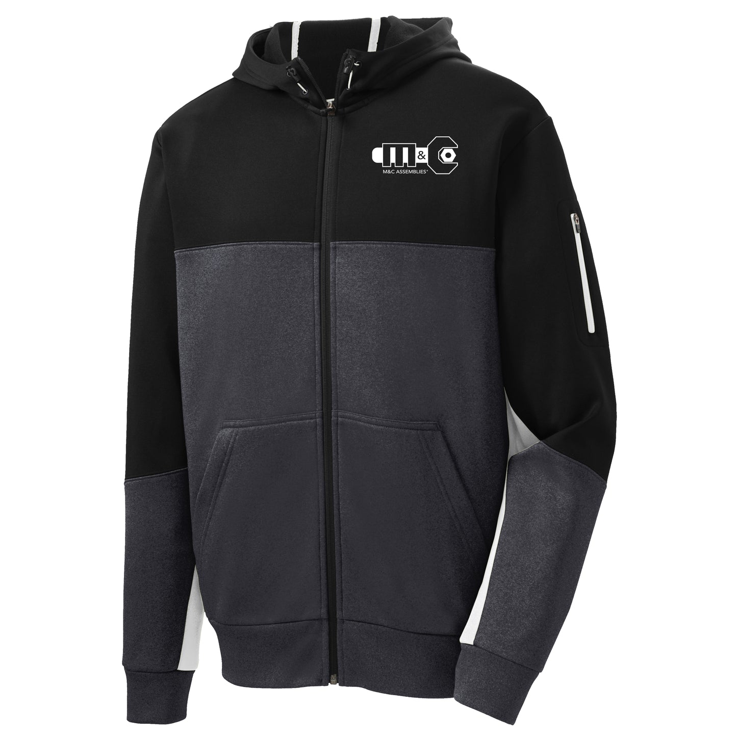 Colorbock Full-Zip Hooded Jacket
