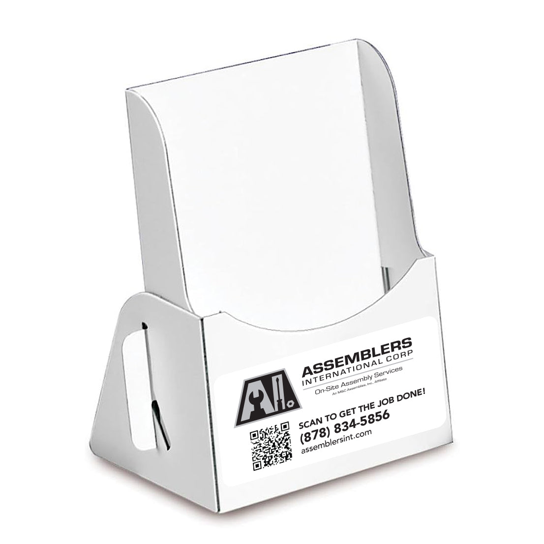 Assembly & Delivery Services Card Holder FOR ACADEMY STORES