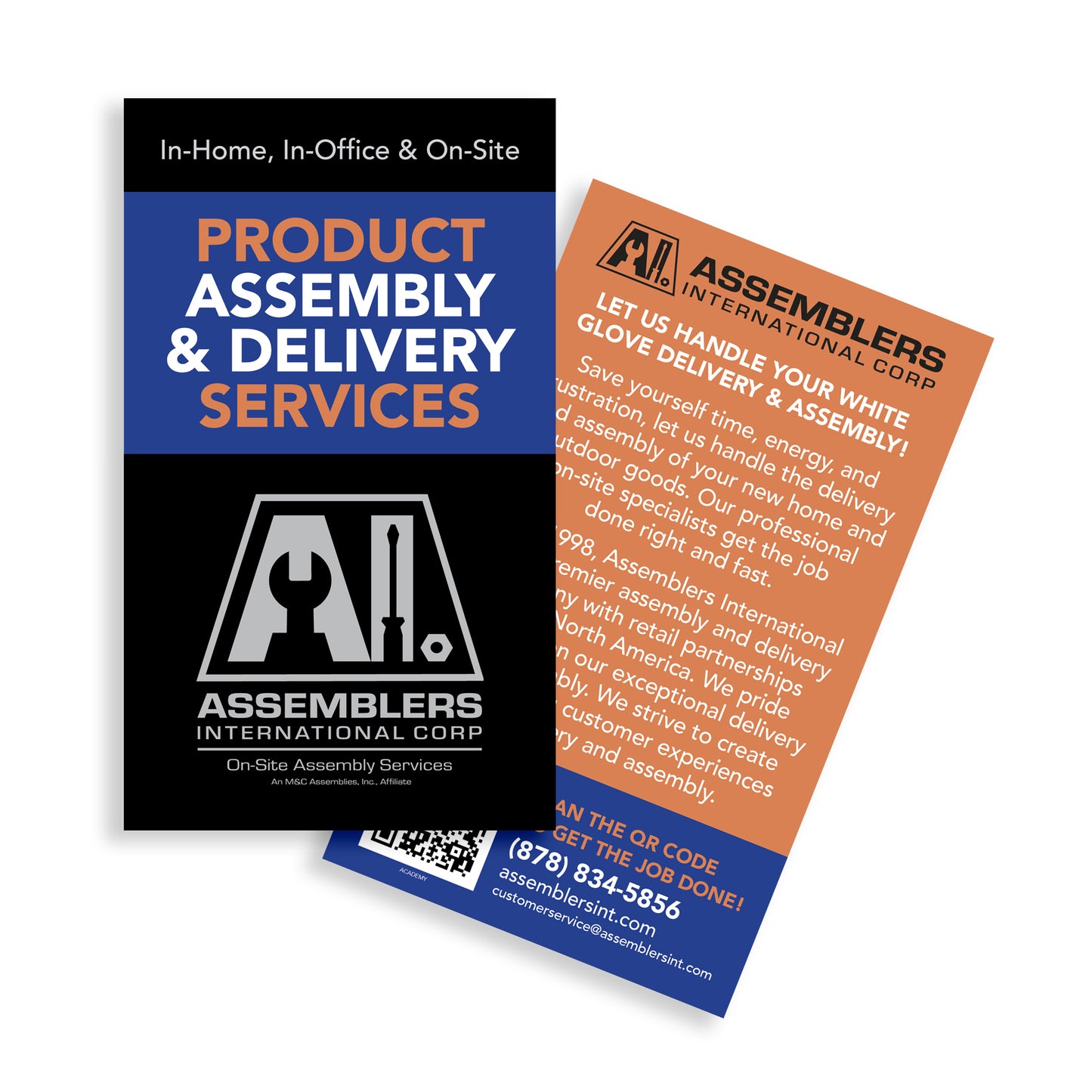 Assembly & Delivery Services Card 100-ct. FOR ACADEMY STORES