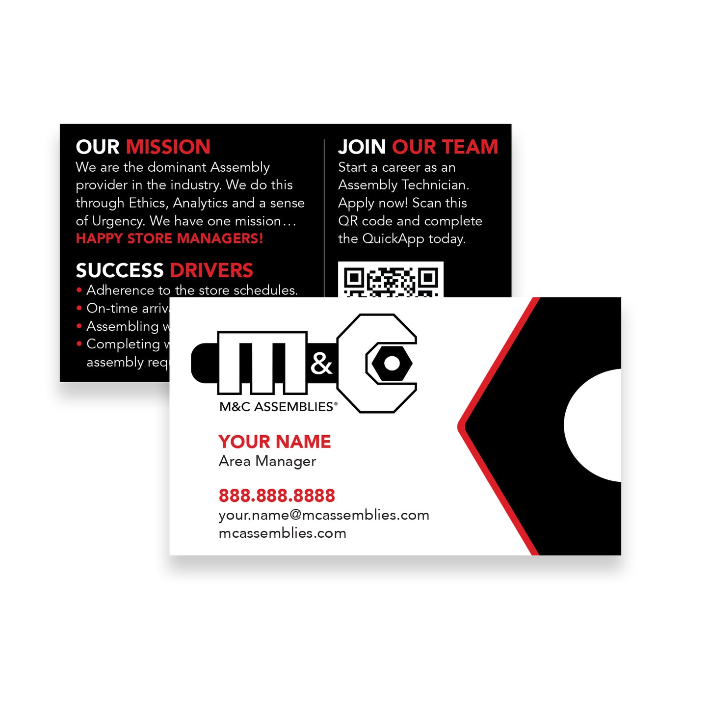 Business Cards-500ct. - AM