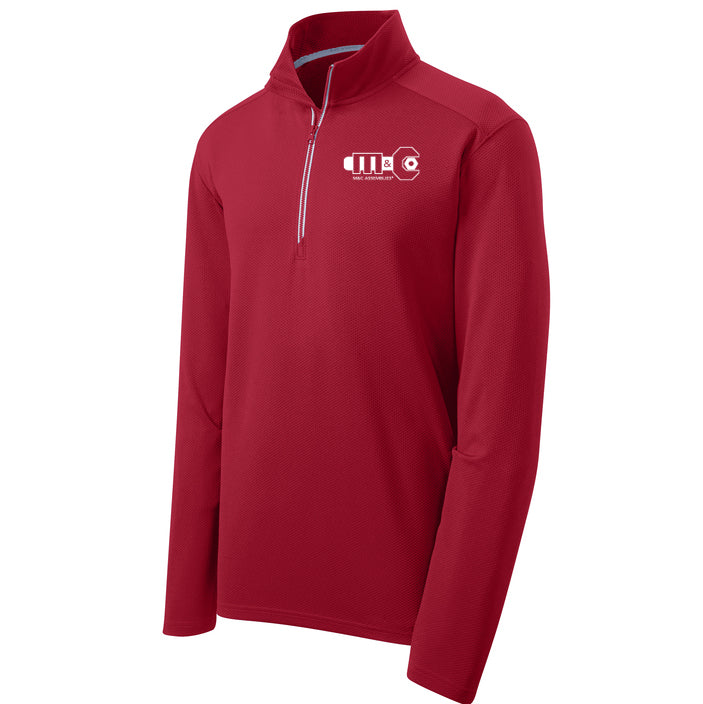 Sport-Wick® Textured 1/4-Zip Pullover - FS Men's