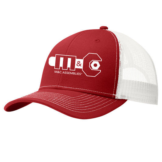 Snapback Trucker Hat (RED)