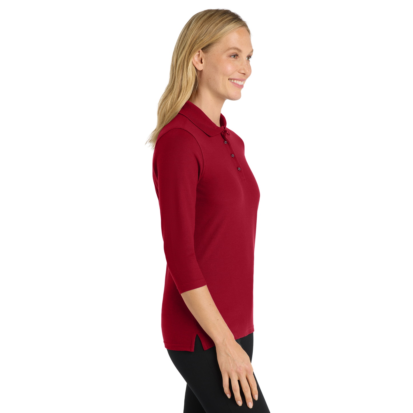 3/4 Sleeve Polo Shirt - FS Women's