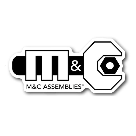 M&C Assemblies Die-Cut Sticker